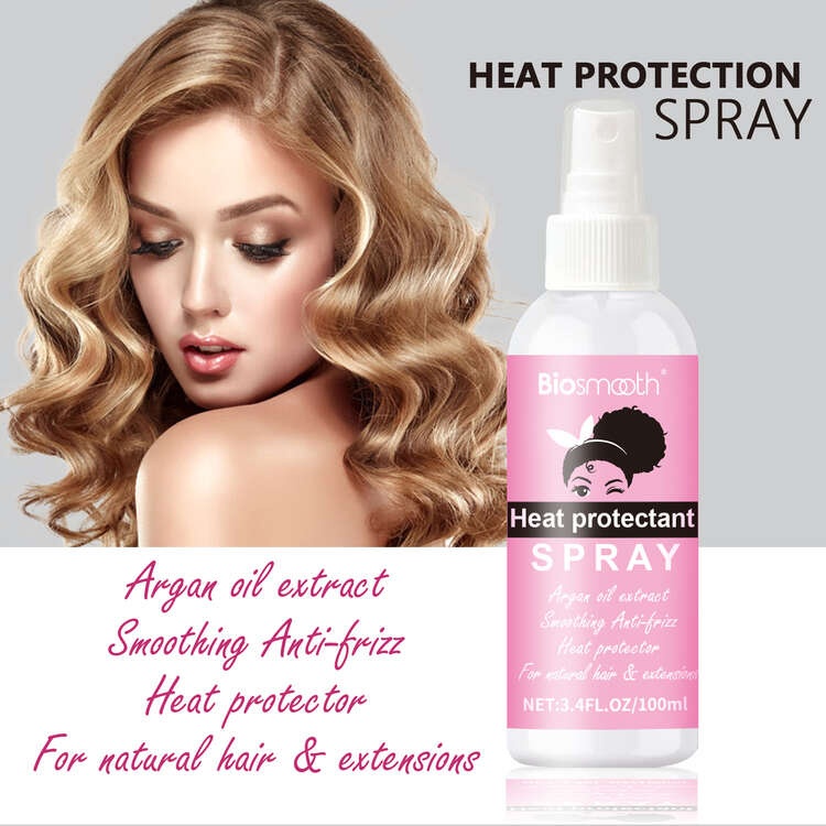 Biosmooth heat protectant spray